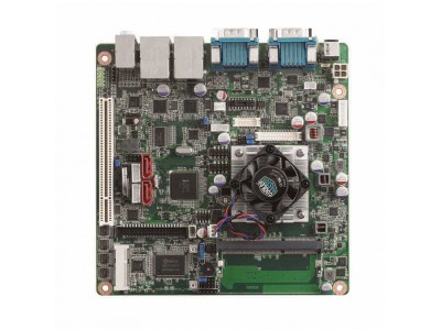 Intel® Atom™ N2600 Mini-ITX with CRT/HDMI/2 LVDS, 6 COM, and Dual LAN