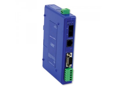 ETHERNET DEVICE, 2 ETH-MMSC/RJ45 to 1 RS-232/422/485, DC PWR, DR