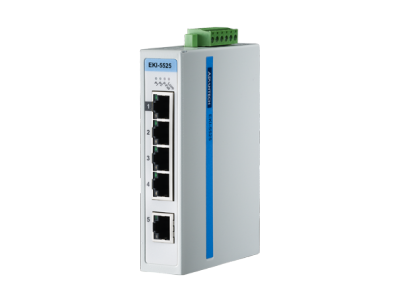 ProView 5-port 10/100Mbps Industrial Switch, Wide Temp -10~60℃