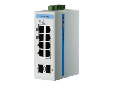 ProView 8-Port Gigabit Industrial Switch with 2x SPF, Extreme Temp -40~75℃