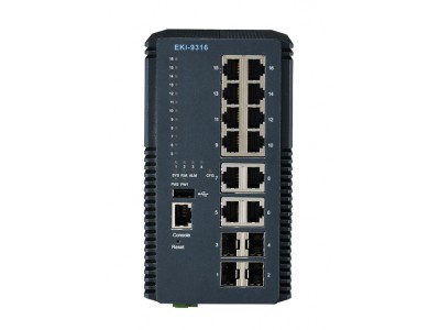 16-Port Industrial-Class All-Gigabit Managed Switch with 4 x SPF
