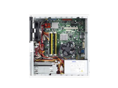 Desktop/Wallmount MicroATX Motherboard Bare Chassis with 4 Slot Expansion