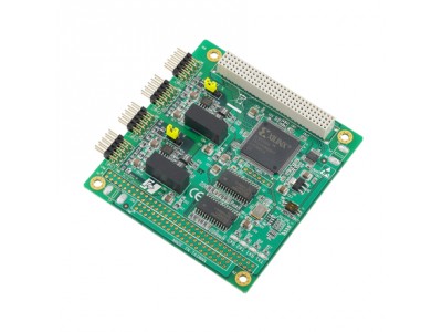 2 Port CAN-bus PCI-104 Serial Communication Module with Isolation Protection