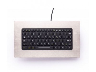 Compact Backlit Industrial Keyboard