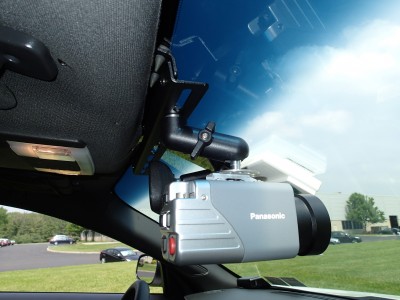 Overhead Equipment Bracket for Panasonic Arbitrator Camera for Ford Interceptor Sedan