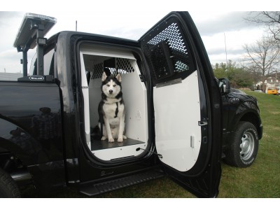 2015-2016 Ford F-150 Crew Cab Special Service Vehicle (SSV) K9 Transport System