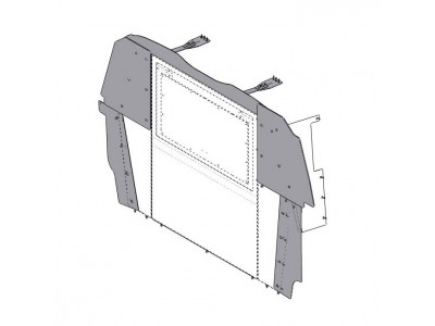 1997-2014 Ford E-Series Front Partition Filler Panel Kit